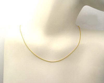9ct Yellow Gold Adjustable Chain Necklace  9gk1146