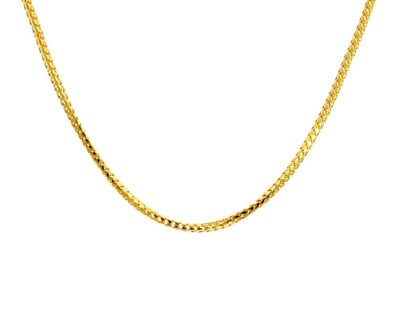 9ct Yellow Gold Franco Chain Necklace  9gk1339