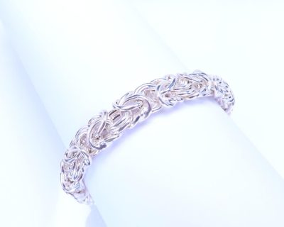 Silver Byzantine Bracelet (Only available in Namibia)  aga0193