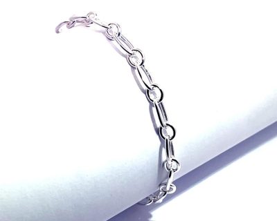 Silver Valencia Link Bracelet (Only available in Namibia)  aga0216