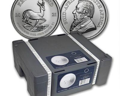 Silver Krugerrand Monster Box (POR)